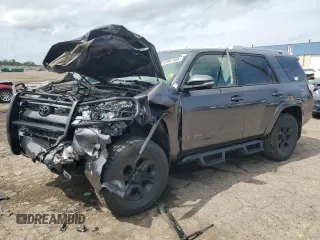 2017 Toyota 4Runner SR5 with VIN JTEBU5JRXH5430426, listed as a Copart auction lot 60961985 with 129,226 mi miles and Clean title. Bid and sale history available at DreamBid. Image 1.