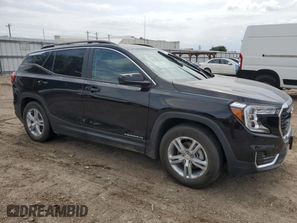 2022 GMC Terrain SLE with VIN 3GKALMEV5NL269942, listed as a Copart auction lot 54278465 with Not provided miles and Salvage title. Bid and sale history available at DreamBid. Image 4.