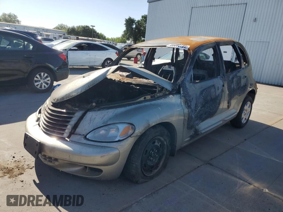 2005 Chrysler PT Cruiser Touring with VIN 3C4FY58B55T593130, listed as a Copart auction lot 55082735 with Not provided miles and Non repairable. Bid and sale history available at DreamBid. Image 1.