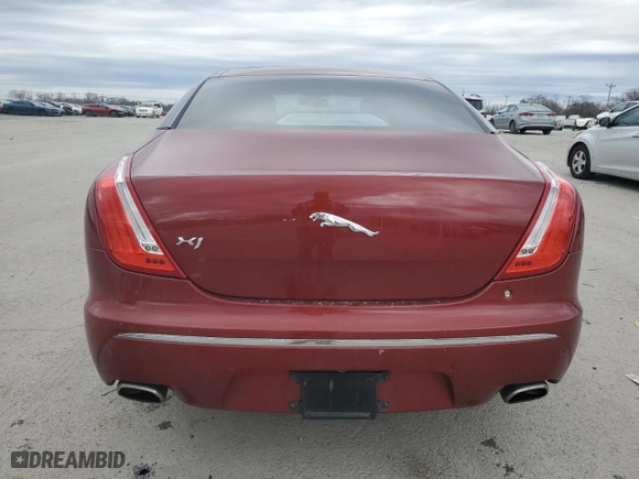 2011 Jaguar XJ with VIN SAJWA1CB4BLV20991, listed as a Copart auction lot 43922165 with NaN miles and Salvage Title. Bid and sale history available at carsss.com. Image 6.