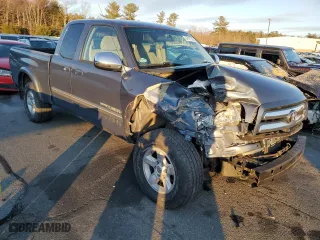 2005 Toyota Tundra SR5 with VIN 5TBBT44155S458155, listed as a Copart auction lot 87911765 with 75,773 mi miles and Salvage Title. Bid and sale history available at carsss.com. Image 4.