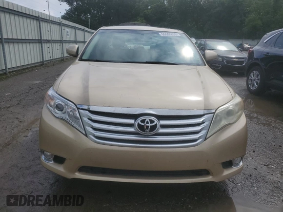2011 Toyota Avalon with VIN 4T1BK3DBXBU412577, listed as a Copart auction lot 59008835 with 142,638 mi miles and Salvage title. Bid and sale history available at DreamBid. Image 5.