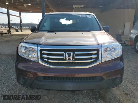2015 Honda Pilot LX with VIN 5FNYF4H27FB049432, listed as a Copart auction lot 87842215 with 78,116 mi miles and Salvage Title. Bid and sale history available at DreamBid. Image 5.