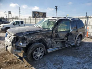 2006 Ford Explorer Eddie Bauer with VIN 1FMEU74816UB52918, listed as a Copart auction lot 43963825 with 135,249 mi miles and Salvage title. Bid and sale history available at DreamBid. Image 1.