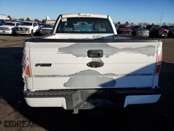 2009 Ford F-150 STX with VIN 1FTRX14W89KC77987, listed as a Copart auction lot 43269225 with 254,567 mi miles and Salvage title. Bid and sale history available at DreamBid. Image 6.