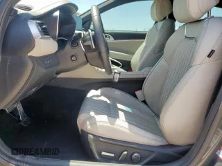 2023 Genesis G70 2.0T with VIN KMTG34TA7PU133747, listed as a Copart auction lot 56338345 with 27,190 mi miles and Salvage title. Bid and sale history available at DreamBid. Image 7.
