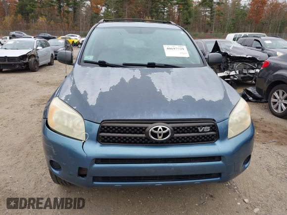 2007 Toyota RAV4 with VIN JTMBK33V675027230, listed as a IAAI auction lot 40697729 with 288,662 mi miles. Bid and sale history available at carsss.com. Image 12.