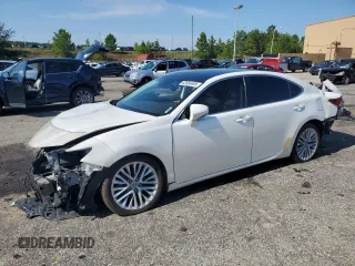 2017 Lexus ES 350 with VIN 58ABK1GG4HU057385, listed as a Copart auction lot 62666495 with 52,271 mi miles and Salvage title. Bid and sale history available at DreamBid. Image 1.