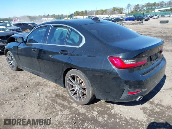 2021 BMW 3 Series 330i xDrive with VIN 3MW5R7J08M8B81635, listed as a IAAI auction lot 41628060 with 73,183 mi miles. Bid and sale history available at carsss.com. Image 3.