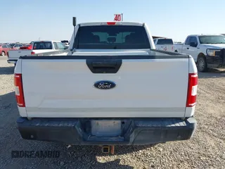 2018 Ford F-150 XL with VIN 1FTFX1E55JKC56558, listed as a IAAI auction lot 42256824 with 98,484 mi miles and . Bid and sale history available at DreamBid. Image 16.