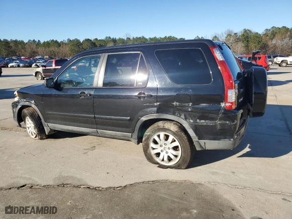 2006 Honda CR-V EX SE with VIN SHSRD78916U445244, listed as a Copart auction lot 87011374 with 224,760 mi miles and Clean Title. Bid and sale history available at carsss.com. Image 2.