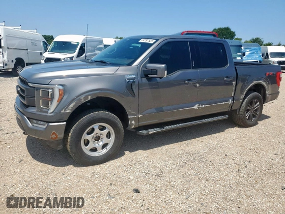 2022 Ford F-150 XL z VIN 1FTFW1E85NKD39653, wystawiony jako Copart lot #64597525 z przebiegiem 86 694 mil mil oraz Szkoda całkowita • Salvage title. Historia ofert i sprzedaży dostępna na DreamBid. Obrazek 1.