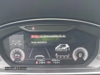 2019 Audi A8 L with VIN WAU8DAF83KN007358, listed as a IAAI auction lot 41540352 with 77,203 mi miles. Bid and sale history available at carsss.com. Image 15.
