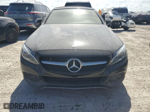 2017 Mercedes-Benz C 300 with VIN WDDWK4JB0HF531676, listed as a Copart auction lot 74892814 with Not Provided miles and Non Repairable. Bid and sale history available at DreamBid. Image 5.