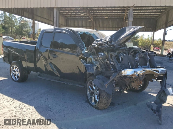 2010 Chevrolet Silverado 1500 LS with VIN 1GCSCREA2AZ140862, listed as a Copart auction lot 75449484 with Not Provided miles and Salvage Title. Bid and sale history available at DreamBid. Image 4.