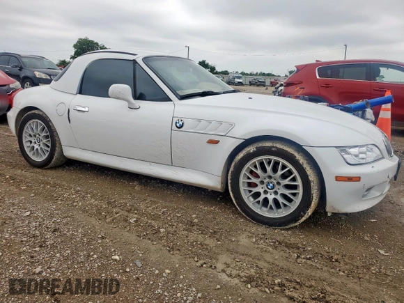 1997 BMW 3 Series Z3 1.9 z VIN 4USCH7324VLB79724, wystawiony jako Copart lot #59796475 z przebiegiem 141 737 mil mil oraz Szkoda całkowita • Salvage title. Historia ofert i sprzedaży dostępna na DreamBid. Obrazek 4.