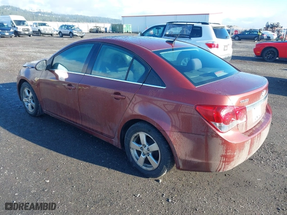 2012 Chevrolet Cruze LT w/1LT with VIN 1G1PF5SCXC7236113, listed as a IAAI auction lot 41254192 with 194,031 mi miles. Bid and sale history available at carsss.com. Image 3.