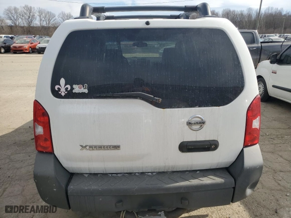 2005 Nissan Xterra S with VIN 5N1AN08U85C619329, listed as a Copart auction lot 46829725 with 232,651 mi miles and Salvage Title. Bid and sale history available at carsss.com. Image 6.