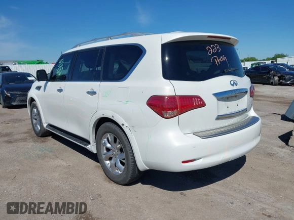 2013 Infiniti QX56 с VIN JN8AZ2NF5D9531476, выставлен на аукционе IAAI как лот 42215462 с пробегом 180 062 миль миль и . История ставок и продаж доступна на DreamBid. Изображение 3.