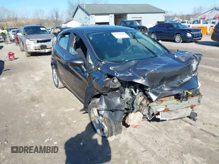 2017 Ford Fiesta SE with VIN 3FADP4EJ9HM144229, listed as a IAAI auction lot 41992625 with 78,009 mi miles and . Bid and sale history available at carsss.com. Image 1.