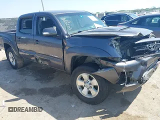 2015 Toyota Tacoma PreRunner with VIN 5TFJU4GN8FX090631, listed as a IAAI auction lot 42007886 with 125,863 mi miles and . Bid and sale history available at DreamBid. Image 1.