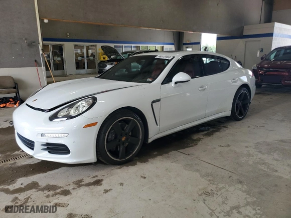 2016 Porsche Panamera 4 with VIN WP0AA2A70GL001232, listed as a Copart auction lot 66872964 with 42,702 mi miles and Salvage Title. Bid and sale history available at carsss.com. Image 1.
