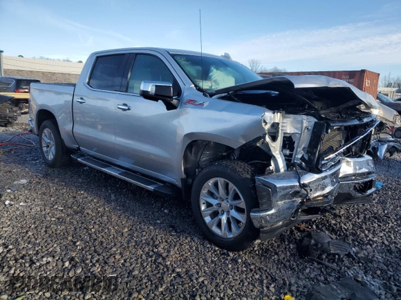 2020 Chevrolet Silverado 1500 LTZ with VIN 3GCUYGED1LG331510, listed as a Copart auction lot 45691385 with 74,304 mi miles and Salvage Title. Bid and sale history available at DreamBid. Image 4.