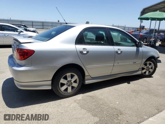2005 Toyota Corolla CE with VIN 1NXBR30E25Z563171, listed as a Copart auction lot 60606715 with 205,219 mi miles and Salvage title. Bid and sale history available at DreamBid. Image 3.