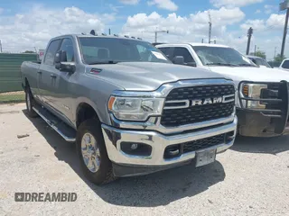 2023 Ram 2500 SLT with VIN 3C6UR5JJ5PG514452, listed as a IAAI auction lot 42653377 with 129,316 mi miles and . Bid and sale history available at DreamBid. Image 1.