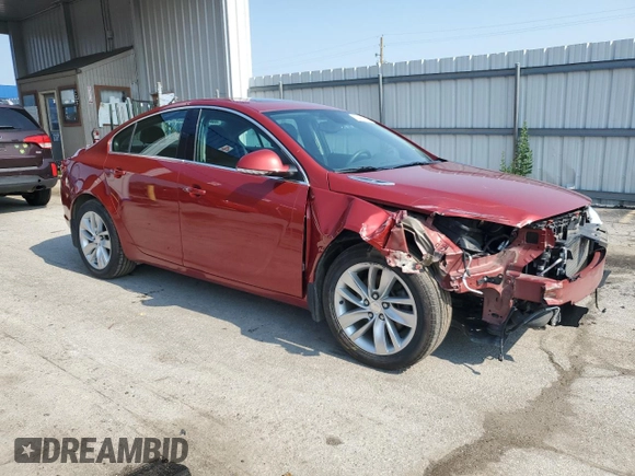 2015 Buick Regal Premium I z VIN 2G4GN5EX8F9199442, wystawiony jako Copart lot #59466915 z przebiegiem 121 495 mil mil oraz Szkoda całkowita • Salvage title. Historia ofert i sprzedaży dostępna na DreamBid. Obrazek 4.
