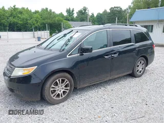 2012 Honda Odyssey EX-L with VIN 5FNRL5H66CB095996, listed as a IAAI auction lot 42446499 with 198,016 mi miles and . Bid and sale history available at DreamBid. Image 17.