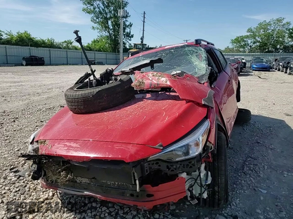 2024 Subaru Crosstrek Premium with VIN JF2GUADC5RH360734, listed as a Copart auction lot 56003775 with Not provided miles and Salvage title. Bid and sale history available at DreamBid. Image 12.