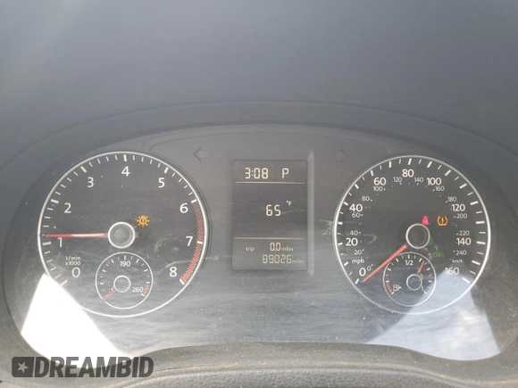 2014 Volkswagen Passat Wolfsburg Edition with VIN 1VWAS7A36EC116192, listed as a Copart auction lot 57643045 with 89,026 mi miles and Salvage title. Bid and sale history available at DreamBid. Image 9.