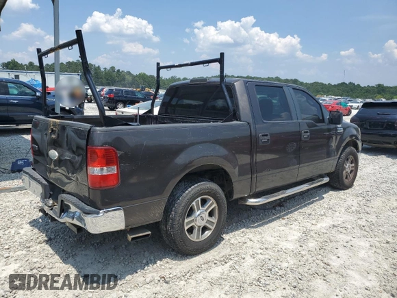 2007 Ford F-150 XLT with VIN 1FTRW12W67KA45553, listed as a Copart auction lot 63635795 with 271,062 mi miles and Salvage title. Bid and sale history available at DreamBid. Image 3.