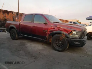 2017 Ram 1500 Rebel with VIN 1C6RR7YTXHS850780, listed as a Copart auction lot 88130115 with 91,040 mi miles and Salvage title. Bid and sale history available at DreamBid. Image 4.