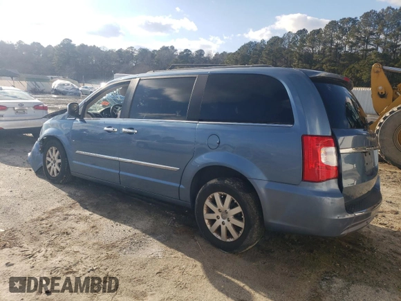 2011 Chrysler Town & Country Touring-L with VIN 2A4RR8DG7BR759220, listed as a Copart auction lot 88317575 with 0 mi miles and Salvage Title. Bid and sale history available at carsss.com. Image 2.