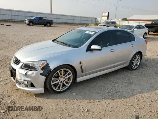 2015 Chevrolet SS with VIN 6G3F15RW3FL117755, listed as a Copart auction lot 74702264 with 65,096 mi miles and Salvage Title. Bid and sale history available at carsss.com. Image 1.