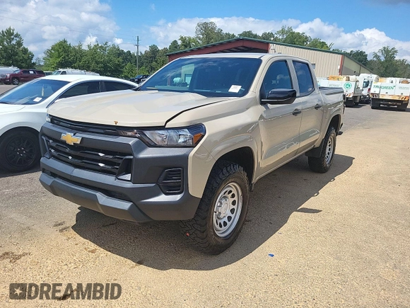 2023 Chevrolet Colorado 4WD Work Truck with VIN 1GCGTBEC8P1195130, listed as a IAAI auction lot 42854423 with 80,886 mi miles and . Bid and sale history available at DreamBid. Image 33.