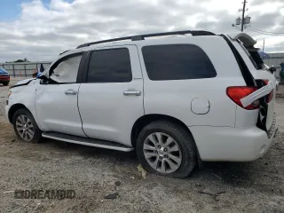 2013 Toyota Sequoia Limited with VIN 5TDKY5G13DS043490, listed as a Copart auction lot 52109835 with 0 mi miles and Non Repairable. Bid and sale history available at carsss.com. Image 2.