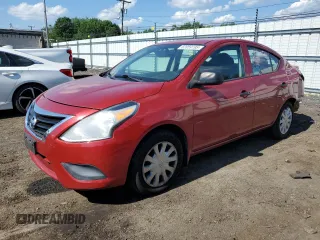 2015 Nissan Versa SV with VIN 3N1CN7AP5FL913905, listed as a Copart auction lot 62059195 with 72,073 mi miles and Salvage title. Bid and sale history available at DreamBid. Image 1.