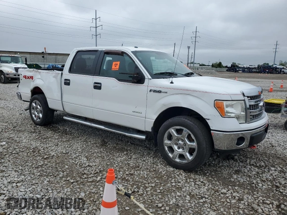 2013 Ford F-150 XL with VIN 1FTFW1ET0DFD58221, listed as a Copart auction lot 58788015 with 251,650 mi miles and Clean title. Bid and sale history available at DreamBid. Image 4.
