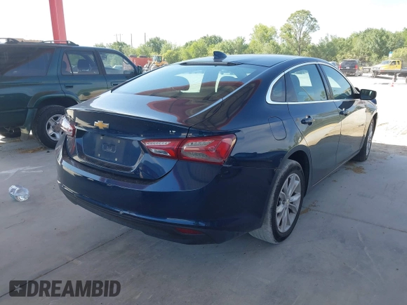 2020 Chevrolet Malibu LT with VIN 1G1ZD5ST0LF102540, listed as a IAAI auction lot 42093278 with 84,654 mi miles and . Bid and sale history available at DreamBid. Image 4.
