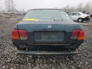 1998 Honda Civic EX with VIN 2HGEJ8546WH619981, listed as a Copart auction lot 88636735 with 208,240 mi miles and Salvage Title. Bid and sale history available at carsss.com. Image 6.