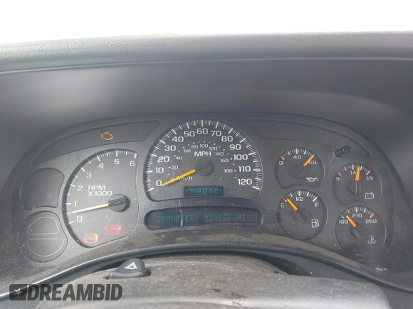 2005 Chevrolet Silverado 1500 LS with VIN 2GCEC19V851328750, listed as a IAAI auction lot 42138127 with 224,566 mi miles and . Bid and sale history available at DreamBid. Image 7.