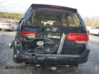 2008 Honda Odyssey Touring with VIN 5FNRL38968B022567, listed as a Copart auction lot 44445385 with 176,391 mi miles and Salvage Title. Bid and sale history available at carsss.com. Image 6.