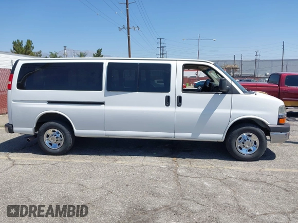 2011 Chevrolet Express Passenger 1LT with VIN 1GAZG1FG1B1104810, listed as a IAAI auction lot 42675746 with 16,391 mi miles and . Bid and sale history available at DreamBid. Image 13.