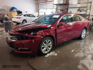 2018 Chevrolet Impala LT with VIN 2G1105S38J9143996, listed as a IAAI auction lot 41470445 with 58,451 mi miles. Bid and sale history available at carsss.com. Image 2.