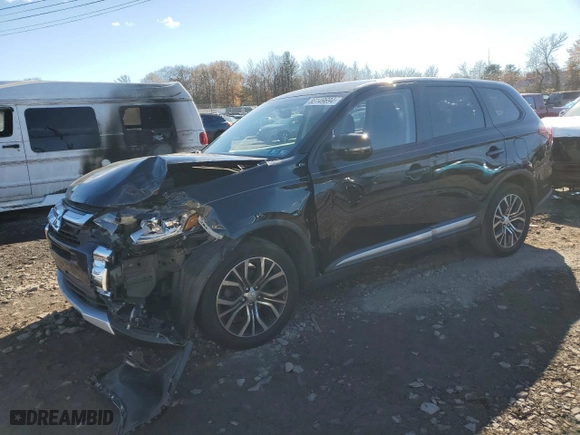 2018 Mitsubishi Outlander SE with VIN JA4AD3A36JZ065333, listed as a Copart auction lot 45529575 with 74,624 mi miles and Clean Title. Bid and sale history available at carsss.com. Image 1.