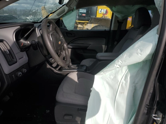 2018 Chevrolet Colorado 4WD Work Truck with VIN 1GCGTBENXJ1143782, listed as a Copart auction lot 47961225 with 35,588 mi miles and Salvage Title. Bid and sale history available at carsss.com. Image 7.