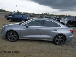 2022 Audi A3 Premium with VIN WAUAUDGY6NA079281, listed as a IAAI auction lot 41956291 with 38,321 mi miles. Bid and sale history available at carsss.com. Image 14.
